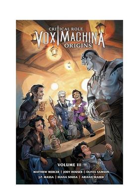 【预售】关键角色：沃克斯机甲起源 卷3 Critical Role: Vox Machina Origins Volume III 英文漫画进口原版正版图书籍Jody Houser