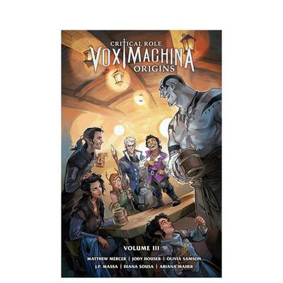 【预售】关键角色：机械之声的起源 卷3 Critical Role: Vox Machina Origins Volume III 英文漫画进口原版正版图书籍Jody Houser
