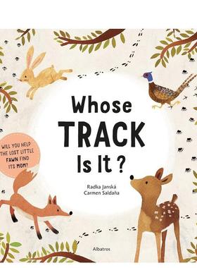 【现货】这是谁的轨道？ Whose Track Is It? 进口原版英文儿童绘本6岁-9岁Radka Piro外文图书籍