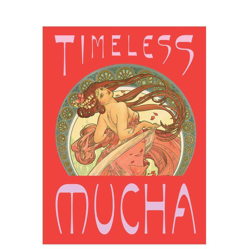 【现货】永恒的穆夏:线条的魔法 Timeless Mucha: The Magic of Line 英文进口原版艺术画册画集DAP