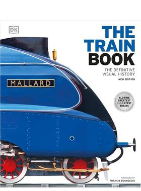 【现货】【DK交通工具指南】火车之书 【DK Definitive Transport Guides】The Train Book 英文进口原版科普图书DK外文正版