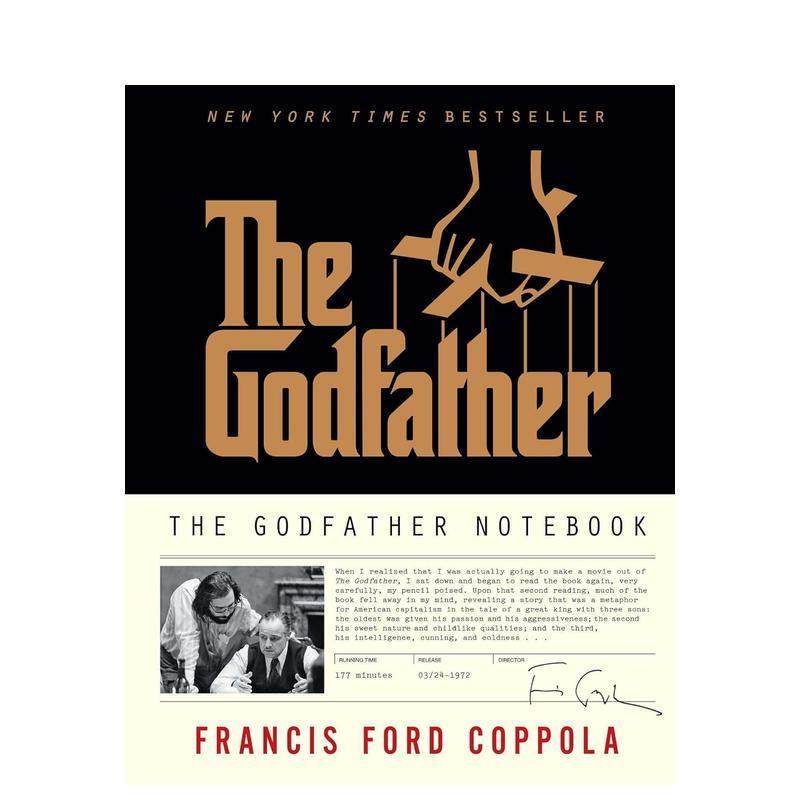 【现货】教父电影制作手札 The Godfather Notebook 英文进口原版生活图书Francis Ford Coppola外文图书籍