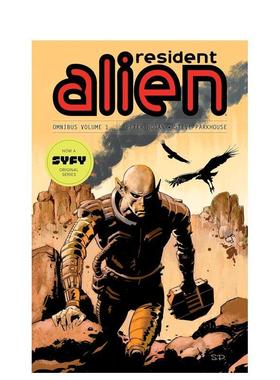 【预售】Resident Alien Omnibus Volume 1，外星人居民 精选集 卷1 Peter Hogan, Steve Parkhouse  英文漫画 外文进口原版图书籍