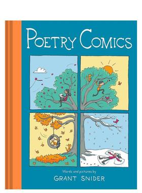【预售】诗歌漫画 查尔斯·舒尔茨奖得主Grant Snider Poetry Comics 英文原版儿童漫画