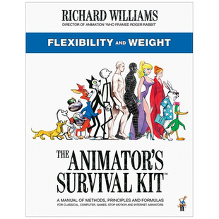 【现货】The Animator’s Survival Kit 动画师的生存工具包：灵活性和重量 英文原版图书籍进口正版 艺术技法与入门赏析