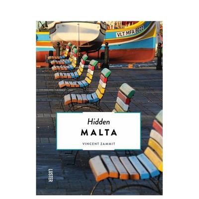 【预售】马耳他隐踪 Hidden Malta 英文进口原版旅行图书Vincent Zammit外文