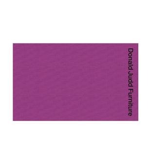 【现货】唐纳德·贾德：家具 Donald Judd Furniture 极简主义设计 英文进口外文原版工业产品设计图书Judd Foundation