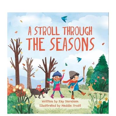 【预售】漫步四季：奇妙的世界A Stroll Through the Seasons英文进口原版儿童图书Kay Barnham and Maddie Frost