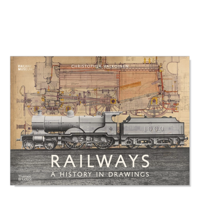 【现货】铁路：图纸的历史 Railways: A History in Drawings  英文原版进口图书