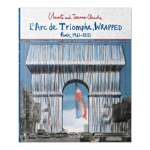 【现货】Christo and Jeanne-Claude. L’Arc de Triomphe, Wrapped (Advance Edition) 里斯托和珍妮-克劳德.凯旋门 英文原版
