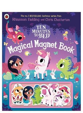 【预售】【十分钟睡前故事】神奇磁铁书Ten Minutes to Bed: Magical Magnet Book英文进口原版儿童趣味图书Rhiannon Fielding Ch