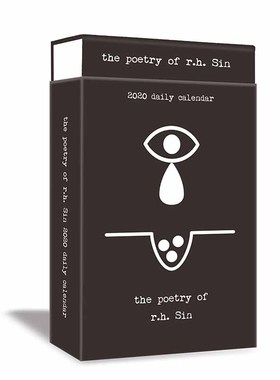 【现货】Poetry of r.h. Sin 2020 Deluxe Day-to-Day Calendar，2020豪华日历 英文原版图书籍进口正版 r.h. sin日历