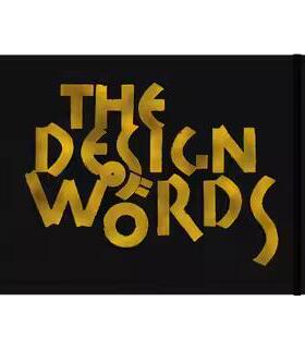 【现货】The Design of Words 文字设计 英文原版字体设计英文原版图书籍进口正版Francesca Guerrera