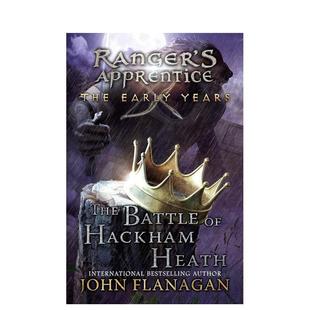 BATTLE JOHN 游骑兵早期 9岁FLANAGAN 章节书儿童图书籍6 OF英文进口原版 YEARS EARLY 战斗RANGERS 现货