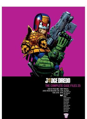 【预售】爵德判官：第 25 版：完整案件档案 Judge Dredd: v. 25: The Complete Case Files  英文漫画 外文进口原版图书籍Rebell
