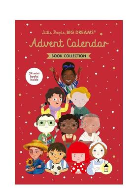 【预售】小人物，大梦想：倒数日历：2025年版 Little People， BIG DREAMS: Advent Calendar Book Collection 英文进口原版儿童