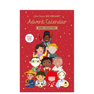【现货】小人物，大梦想：倒数日历：2025年版 Little People， BIG DREAMS: Advent Calendar Book Collection 英文进口原版儿童
