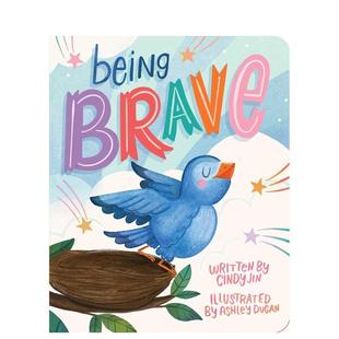 and Dugan Brave英文进口原版 自我认知 情绪管理Cindy 6岁 勇敢做自己Being 儿童绘本图书3 Ashley Jin 预售