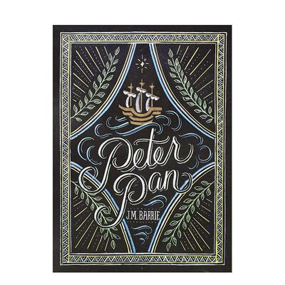 【预售】彼得潘Puffin Chalk：Peter Pan英文进口原版小说世界文学图书BARRIE  J. M.外文正版
