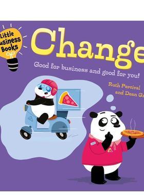 【现货】小小商业书：改变Little Business Books: Change英文进口原版儿童图书9-12岁职业认知Ruth Percival  Dean Gray