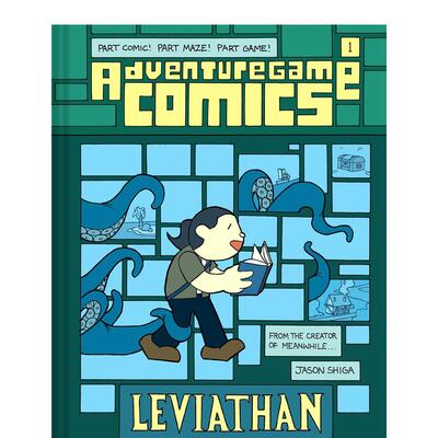 【现货】冒险游戏漫画：利维坦 纸上密室逃脱 Adventuregame Comics: Leviathan 英文进口外文原版儿童漫画