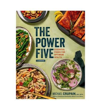 【预售】五项力量： The Power Five: Essential Foods for Optimum Health 英文原版餐饮生活美食