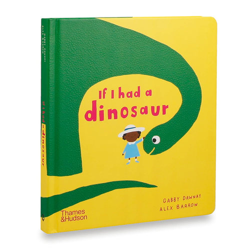【预售】 If I had a dinosaur - board book，【纸板书】如果我有一只恐龙 儿童启蒙益智故事绘本 英文原版图书籍进口正版 T&H