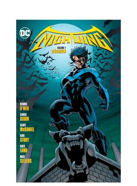 【现货】DC漫画 夜翼 卷1：布鲁德海文（2025版） Nightwing Vol. 1: Bludhaven (2025 Edition) 英文进口原版漫画图书 Chuck Dix