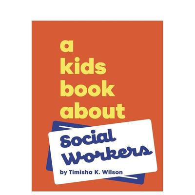 【现货】【给孩子的书】社工 【A Kids Book About】Social Workers 英文进口原版青少年读物 DK外文图书籍