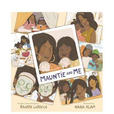 【现货】阿姨和我Mauntie and Me英文进口原版儿童绘本图书6-9岁Rajani LaRocca人际关系