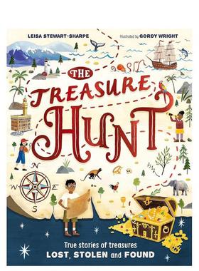 【预售】寻宝游戏The Treasure Hunt英文进口原版儿童图书青少年读物Leisa Stewart-Sharpe外文正版