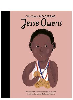 【现货】【小人物大梦想】杰西·欧文斯Jesse Owens【Little People, Big Dreams】英文进口原版儿童绘本图书6-9岁Maria Isabel S