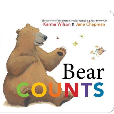 【预售】小熊数数Bear Counts英文进口原版儿童绘本图书Karma Wilson  Jane Chapman百科