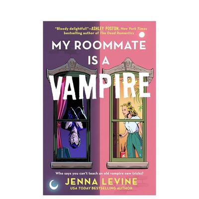 【现货】My Roommate Is a Vampire，我的室友是吸血鬼 英文文学图书 Jenna LevineJenna Levine
