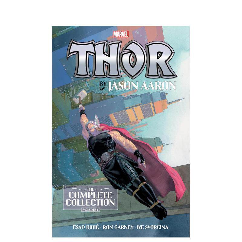 【预售】雷神 完整版合集 卷1 Thor By Jason Aaron: The Complete Collection Vol. 1 英文漫画进口原版图书籍外文正版 漫威Marv
