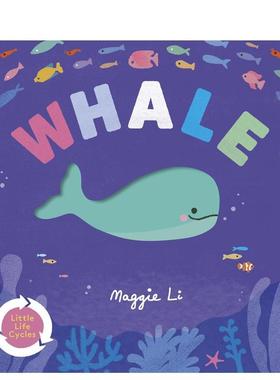 【预售】【小小生命周期】鲸鱼Little Life Cycles: Whale 英文进口原版儿童绘本图书 3-6岁 Templar Publishing 动物生态环保