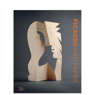 英文进口原版 Dumas 平装 and Paper Picasso 毕加索与纸本艺术 版 艺术画册画集外文图书Ann 预售