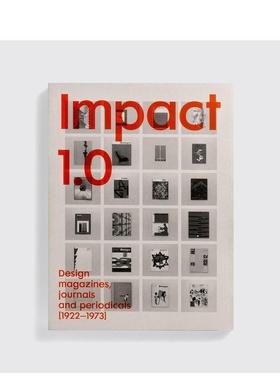 【预售】Impact Regular 1.0字体设计：1922-1973年间的杂志封面集 Impact 1.0: Design magazines, journals and periodicals [1