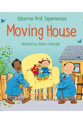 【现货】第一次搬家Moving House英文进口原版儿童绘本图书3-6岁 人际关系Anne Civardi and Stephen Cartwright