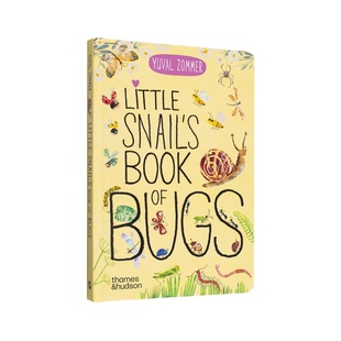 Bugs 儿童绘本 昆虫之书 Book Snail 小蜗牛 Little 英文进口原版 现货