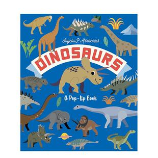 【现货】恐龙 立体书Dinosaurs: A Pop-Up Book英文进口原版儿童图书3-6岁立体书Ingela P. Arrhenius
