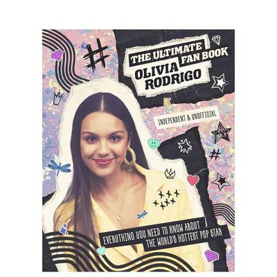 【现货】奥利维亚·罗德里戈：粉丝小书Olivia Rodrigo - Ultimate Fan Book英文进口原版音乐图书Malcolm Croft