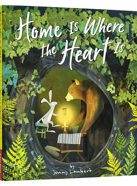 【预售】【翰德图书】吾心安处是吾家 Home Is Where the Heart Is，英文原版图书籍进口正版 Jonny Lambert 儿童故事绘本