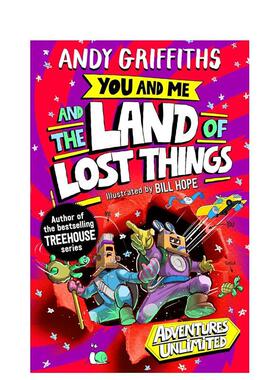 【预售】【无限冒险】#1 失物领地 【Adventures Unlimited】 The Land of Lost Things 英文进口原版儿童桥梁书Andy Griffiths