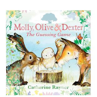 【预售】莫莉、奥利弗和德克斯特：猜谜游戏Molly, Olive and Dexter: The Guessing Game英文儿童图书籍进口原版Walker Books UK