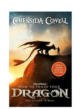 【预售】驯龙高手（电影同步版） How to Train Your Dragon英文进口原版青少年读物Cressida Cowell