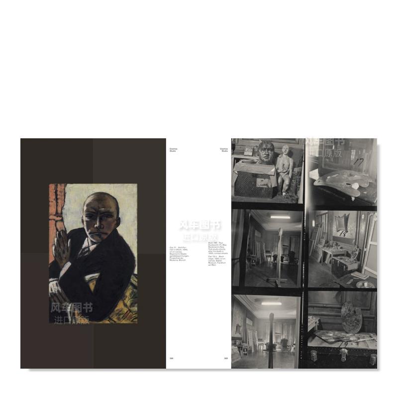 【预售】马克斯-贝克曼：离去 Max Beckmann Departure英文艺术家/艺术工作室原版图书进口外版书籍Oliver Kase, Sarah Louisa He