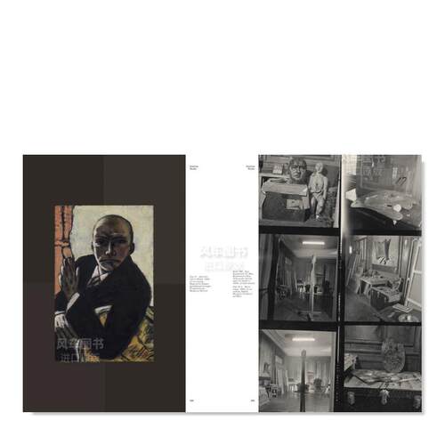 【预售】马克斯-贝克曼：离去 Max Beckmann Departure英文艺术家/艺术工作室原版图书进口外版书籍Oliver Kase, Sarah Louisa He