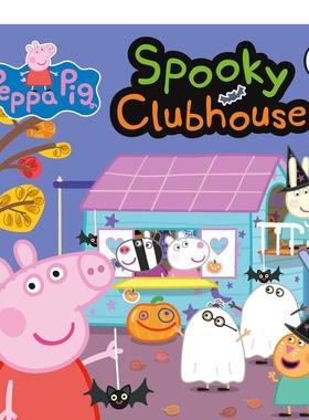 【现货】【小猪佩奇】幽灵会所 【Peppa Pig】Spooky Clubhouse 英文进口原版儿童绘本图书