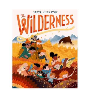 Wilderness英文进口原版 儿童绘本图书3 6岁 情绪管理Gary 荒野The 自我认知 Golio 现货